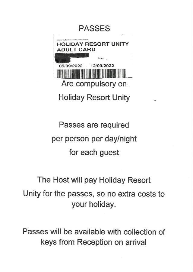 95 Holiday Resort Unity 3 Bed Passes Included Брен Экстерьер фото